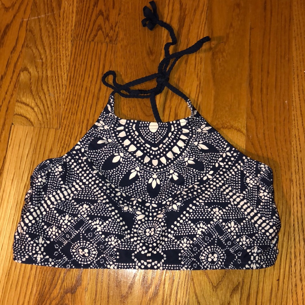 High neck bikini top